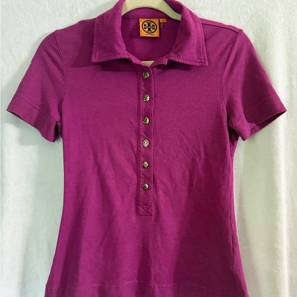 Women's Purple Polo Shirt